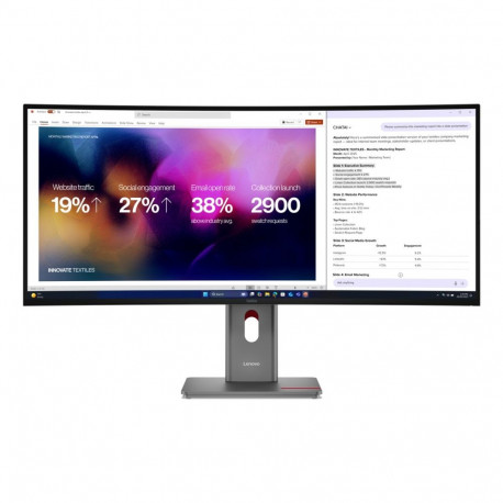Lenovo monitor ThinkVision P40WD-40