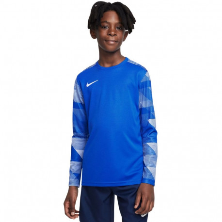 Bluza bramkarska dla dzieci Nike Dry Park IV JSY LS GK JUNIOR niebieska CJ6072 463 M
