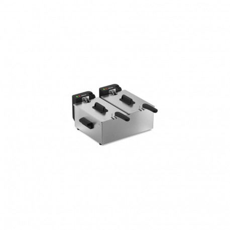 Tristar Double deep fryer | FR-9342 | Power 3600 W | Capacity 6 L | Silver