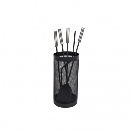 5PCS FIREPLACE SET K251-XB BLACK
