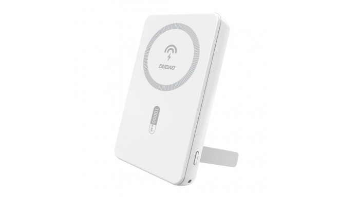 Dudao Dudao K14S+ 10000mAh 22.5W Magnetic Power Bank USB-A + USB-C Compatible with MagSafe with Stan