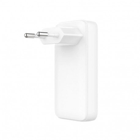 fixed Slim 2xUSB-C Travel Charger, GaN, PD support