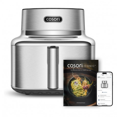 "Airfryer Iconic 6,2l stainless steel CAF-SE601S-CEU CAFSE601SCEU (CAF-SE601S-CEU)"