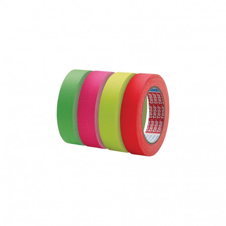 "tesa Gewebebänder 19 mm x 25 m neongrün"