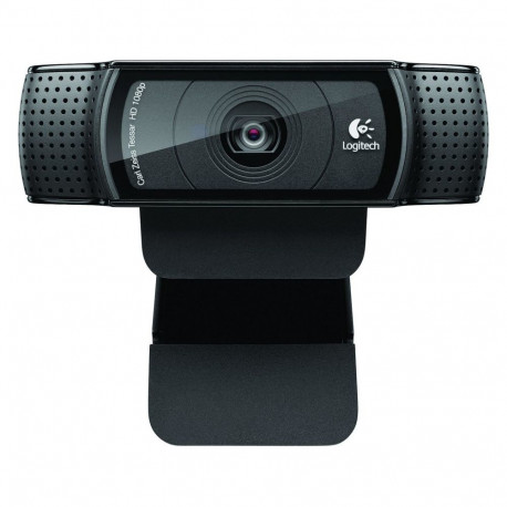 "Logitech Webcam HD Pro C920 C920, 1920 x 1080 pixels, 1080p,720p, H.264,M-JPEG, USB 2.0, Black, Cli