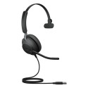 Jabra monopeakomplekt Evolve2 40 MS USB-A