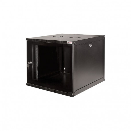 19" seinale paigaldatav SOHO kapp 12U 540*550, lamepakendis, must