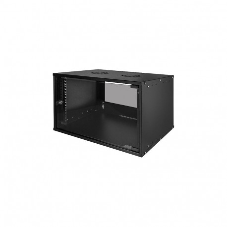 19" seinakinnitusega kapp -ECO- 06U, must