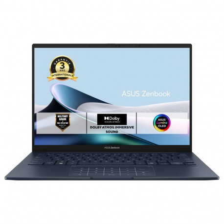 "ASUS Zenbook 14 UX3405CA-ISSQD0X U7-255H/16GB/512GBSSD/W11 Pro AZERTY French-Layout"