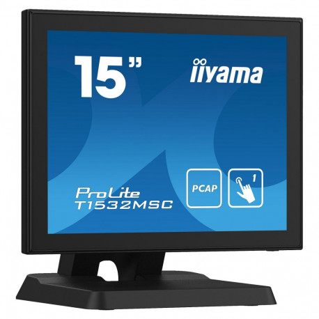 "IIYAMA T1532MSC-B5X 38,1CM 15Zoll LCD 4:3 Projective Capacitive 10-Points Touch Bezel Free LED"
