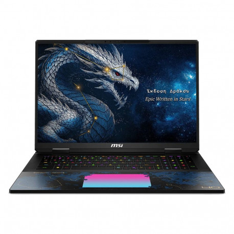 MSI sülearvuti Titan 18 HX Dragon Edition Draco Epic A2WJ-1218 CU9 290HX Plus/96GB/4TBSSD/RTX5090/W1