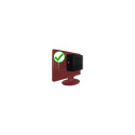Inter-Tech VESA-kinnituse adapterplaat ITX-601/603, must