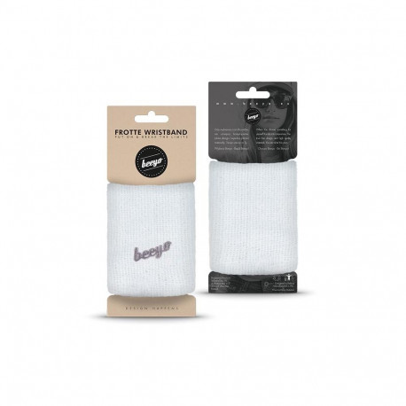 Beeyo wristband Frotte WristBand, white