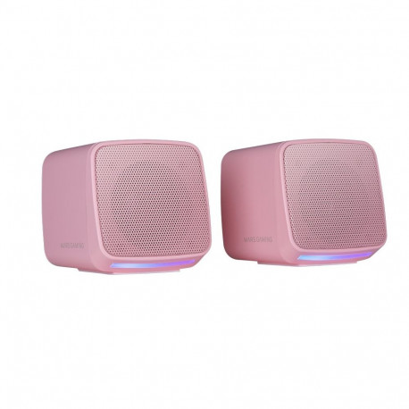 Mars Gaming MSPROP Stereo PC Speaker system 10W / pink