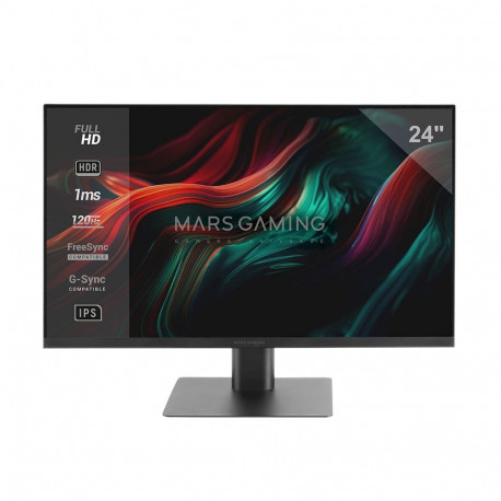 Mars Gaming MV24 Computer Monitor 24" 1920 x 1080 Fast IPS 120Hz 1ms / black