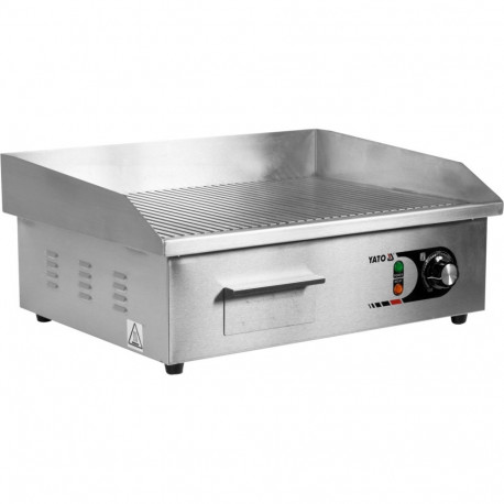 Elektriskais grils YG-04587, YATO, 550 mm, nerūsējošais tērauds, 3000 W, ūdensizturīgs slēdzis