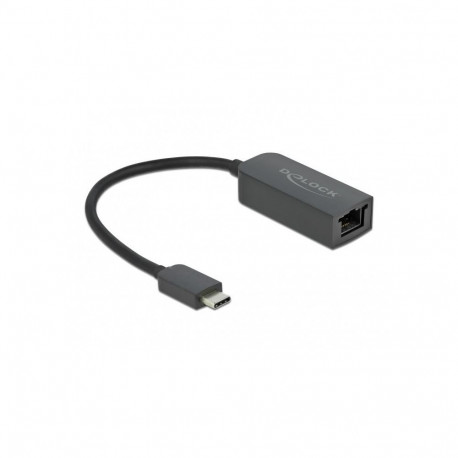 DeLOCK Adapter USB Type-C male to 2.5 Gigabit LAN compact