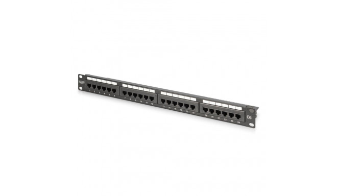 Digitus CAT 6, class E patch panel, unshielded