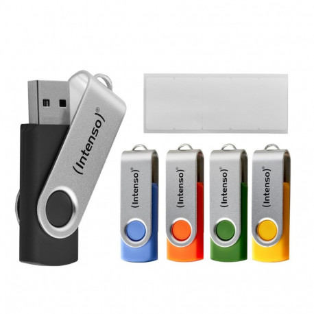 Intenso USB Stick Office Line 64GB USB 3.2 GEN 1X1 multipack