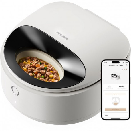 PETLIBRO POLAR WET FOOD FEEDER-WHITE