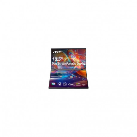 Acer PD193QEbmiuux computer monitor 47 cm (18.5") 1920 x 1080 pixels Double Full HD LED Grey