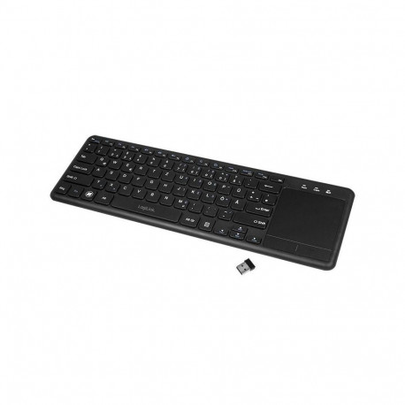 LogiLink ID0188 keyboard Home RF Wireless QWERTZ Black