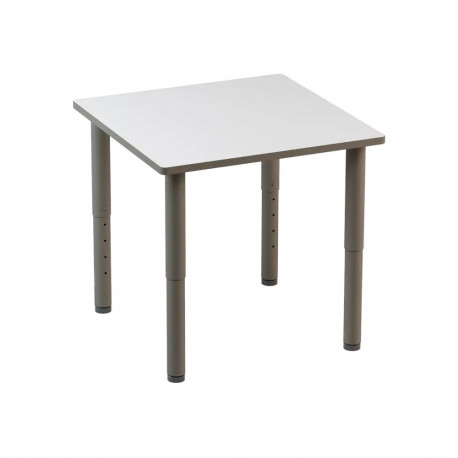 IDRA kõrguse reguleeritav laud 80x60 cm (T2-T6) valge