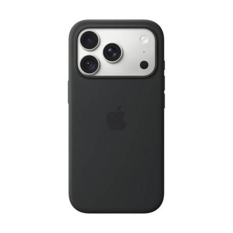iPhone 18 Pro Silicone Case with MagSafe - Black