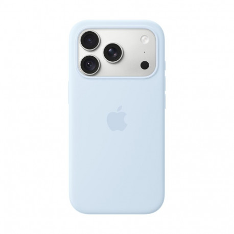 iPhone 18 Pro Silicone Case with MagSafe - Crisp Blue