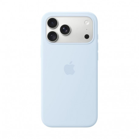 iPhone 18 Pro Max Silicone Case with MagSafe - Crisp Blue
