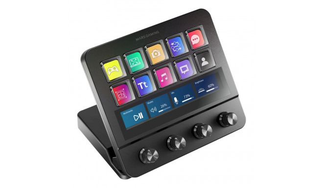 Mars Gaming MSDPRO Live Content Creation Controller 10 Buttons / black