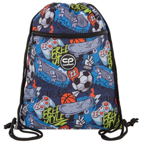 CoolPack shoe bag Vert Hobby 40.5x32.5cm
