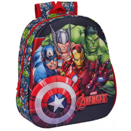 Seljakott Marvel Avengers 27x33x10cm