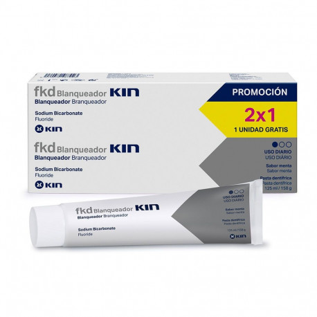 KIN hambapasta FKD valgendav, 2 tk