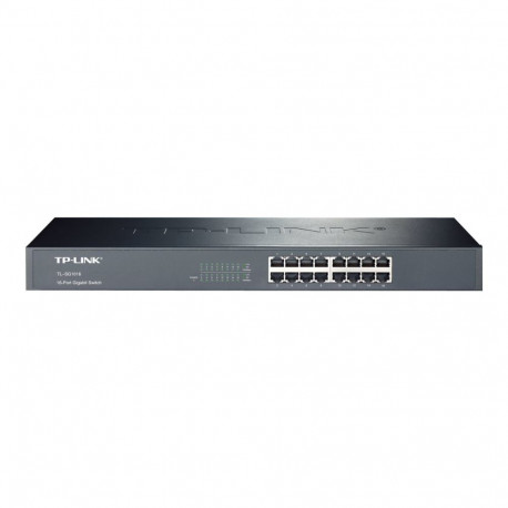 TP-Link Switch TL-SG1016 Unmanaged, Rackmountable, 1 Gbps (RJ-45) ports quantity 16