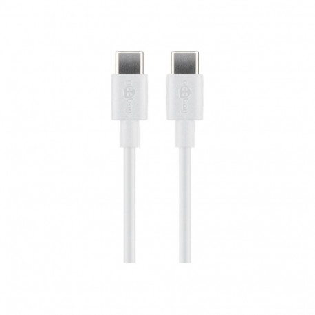 Goobay USB-C,Charging and Sync Cable, 2 m, white
