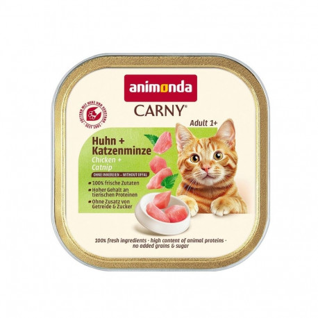 ANIMONDA märg kassitoit Carny Adult Mono kanaliha ja kassinaerisega, 85g