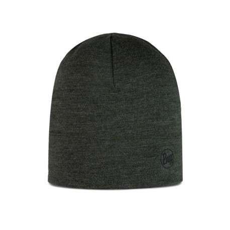 BUFF MERINO MIDWEIGHT BEANIE SOLID BARK Cap.