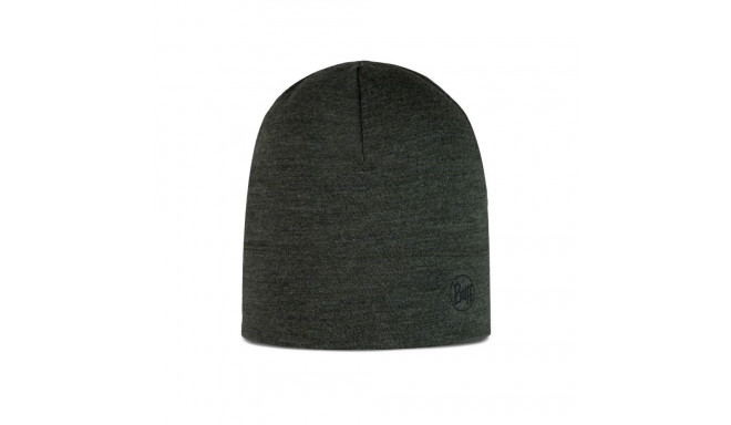 BUFF MERINO MIDWEIGHT BEANIE SOLID BARK Cap.