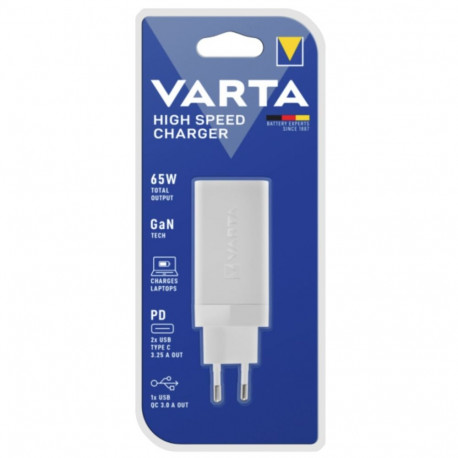 Varta kiirlaadija 65W blisterpakendis