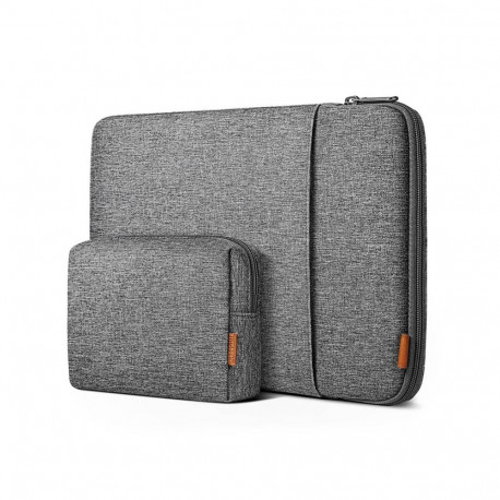 inateck Laptoptasche 16" mit ZubehĂ¶rtasche LB01006/S1 gray