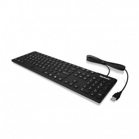 KeySonic klaviatuur KSK-8030 IN (US) tööstuslik USB QWERTY USA inglise, must