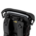 ASUS ROG SLASH Edition 20 backpack Roll top backpack Black Polyester, PU leather
