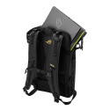 ASUS ROG SLASH Edition 20 backpack Roll top backpack Black Polyester, PU leather