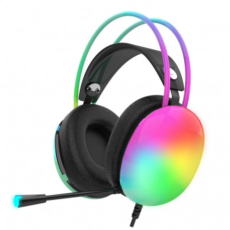 INCA Gaming Headset 7.1 Surround Sound/RGB/USB Schwarz