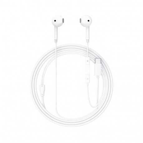 Acefast L13 In-Ear Wired Headphones with USB-C Microphone - White