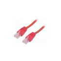 Gembird PP12-3M/R Patch Cable UTP 3.0 m / red