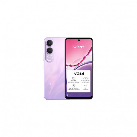 VIVO Y21d 17 cm (6.68") Android 15 4G USB Type-C 4 GB 256 GB 6500 mAh Purple