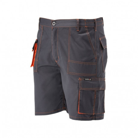 Yato Tööpüksid Doria YT-80927, L/XL, 245 g/m², 65% polüester, 35% puuvill, 7 taskut, tõmblukk, nööp 