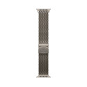 49mm Natural Titanium Milanese Loop - Medium